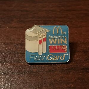 McDonald’s Inspired To Win Cuno Flashgard Employee‎ Lapel Hat Pin